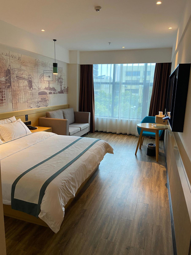 Bedroom, Rezen Heyi Hotel Hengyang Railway Station, Hengyang
