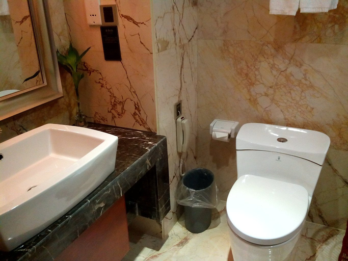 Bathroom 2, Qinglong Hotel, Yichun