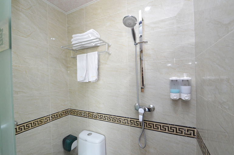 Bathroom, Bin Huilanting Hotel (Ma'anshan High-Speed Rail East Station), Ma'anshan