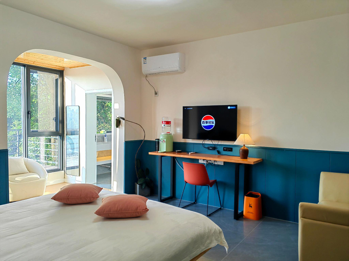 Bedroom 4, Watermelontree apartment near the AI, Chengdu