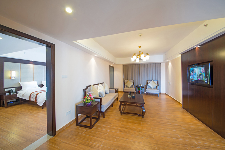 Bedroom, Jing Hua Hotel, Hainan