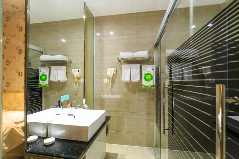 Bathroom 2, ユニツアー(Unitour)ホテル(岑渓人民病院バスステーション)(优程酒店(岑溪市人民医院汽车总站店)), Wuzhou