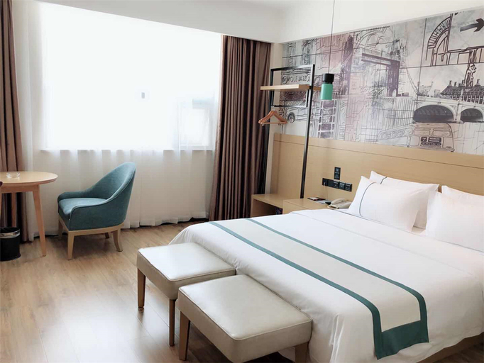 Bedroom 2, City Comfort Inn Hotel (Xiaogan Xiaochang Bus Terminal), Xiaogan