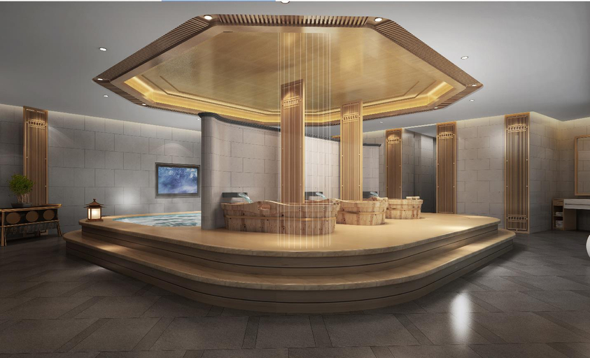 Bathroom, Journey Clear Water Bay Hot Spring Resort Hotel, Anshan