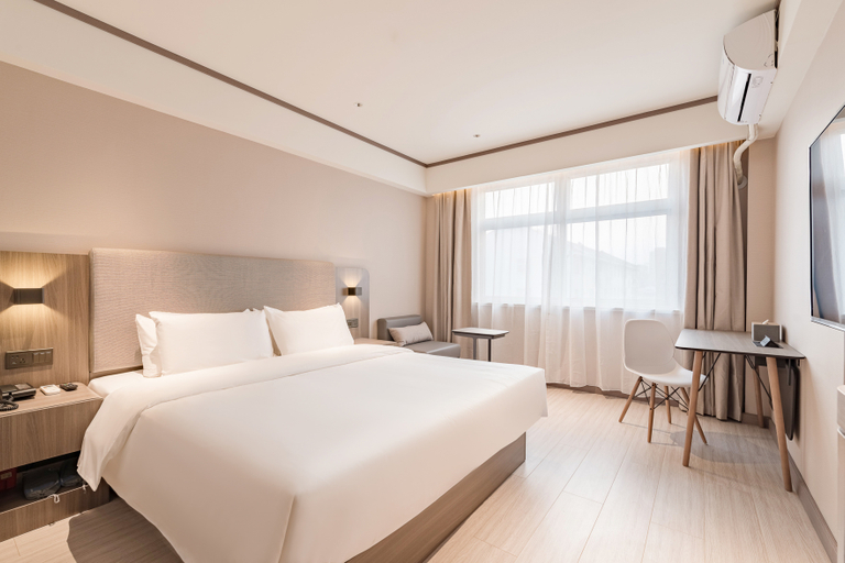 Bedroom 2, Hanting Hotelanyang Linzhou Avenue Bus Station, Anyang