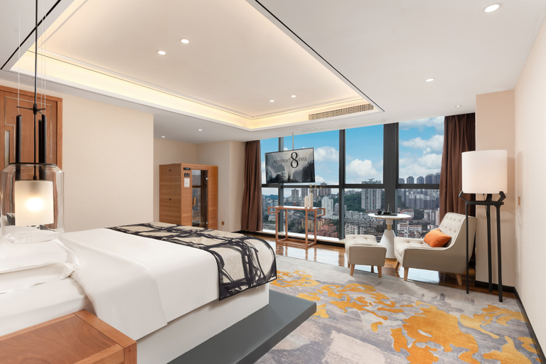 Bedroom 2, Lan Hotel, Chongqing