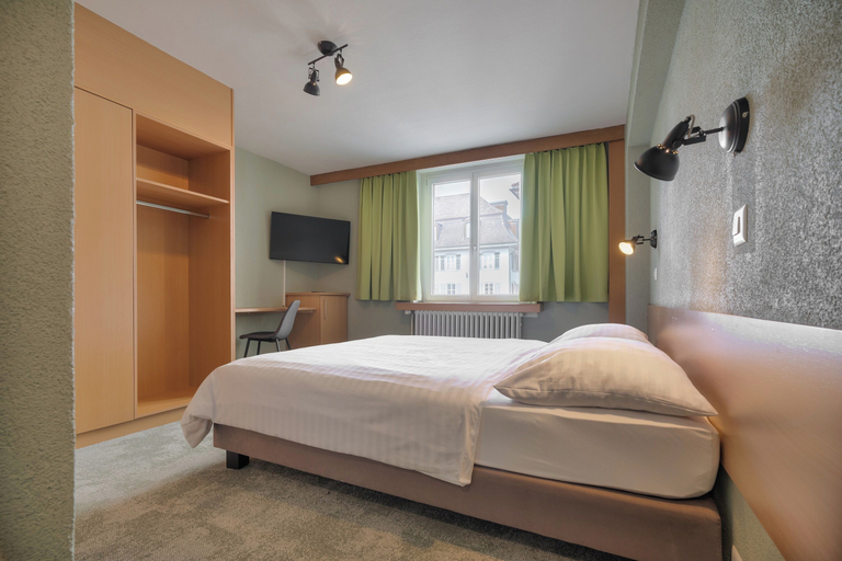 Bedroom, flexy.motel Schönenwerd, Olten