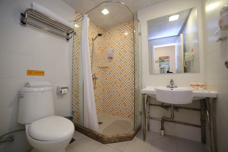Bathroom 3, 超丽酒店(汉口金融中心取水楼地铁站店), Wuhan