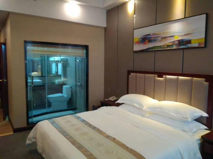 Bedroom 2, HongTai Business Hotel, Sanmenxia