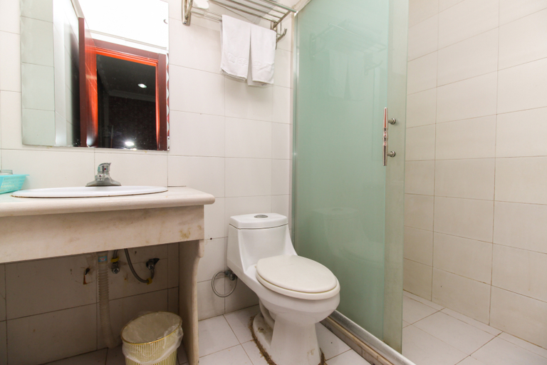 Bathroom 2, Fuhua Business Hotel, Suzhou