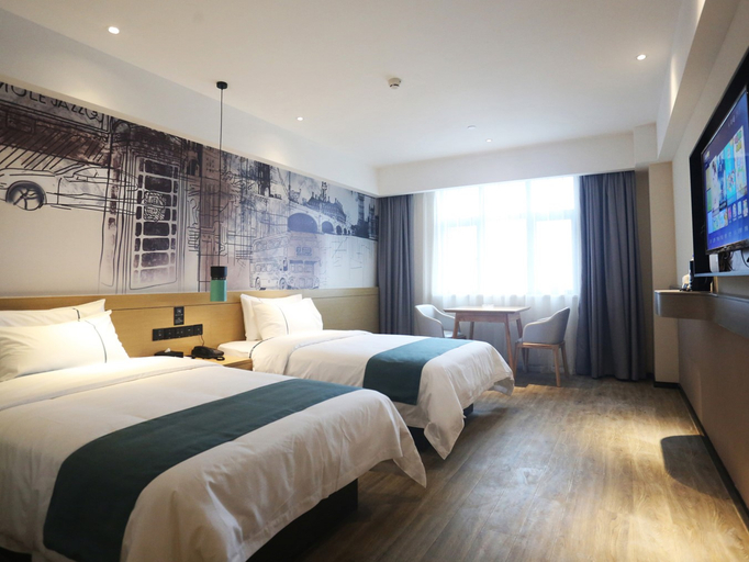Bedroom 2, City Comfort Inn Changde Lixian Taohuatan, Changde