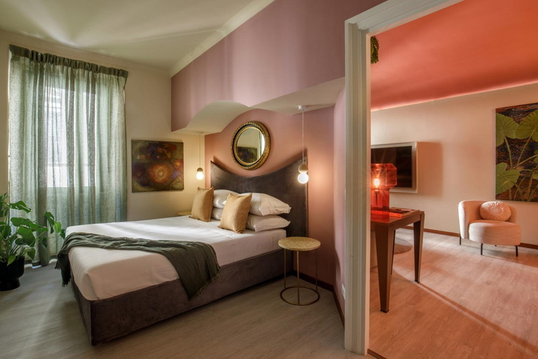Bedroom 3, Spanish Steps Art Gallery- Roma, Rome