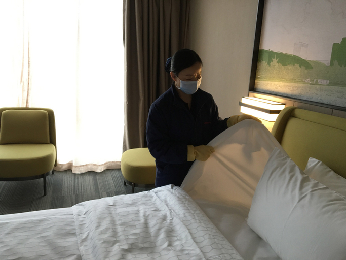 Bedroom 2, Hampton by Hilton, Wenjiang, Chengdu, Chengdu