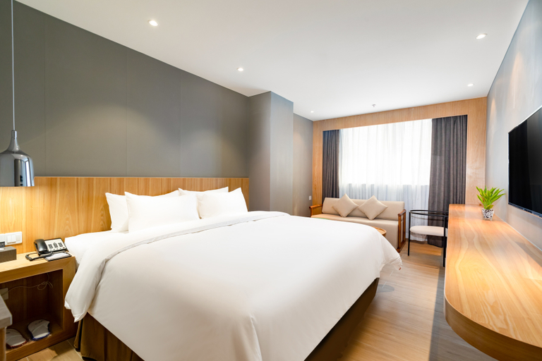 Bedroom 2, Yayuan Longjing Hotel, Shenzhen