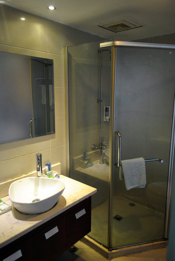Bathroom 2, Wangchao Business Hotel, Taizhou