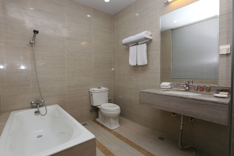 Bathroom 2, Orange 호텔(쑤저우 센터 진지후), Suzhou