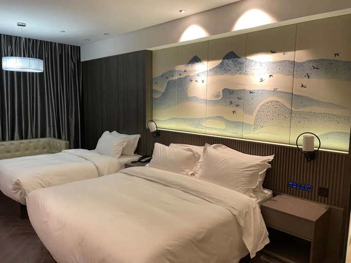 Bedroom 2, Crystal Orange Hotel Linyi Beijing Road, Linyi