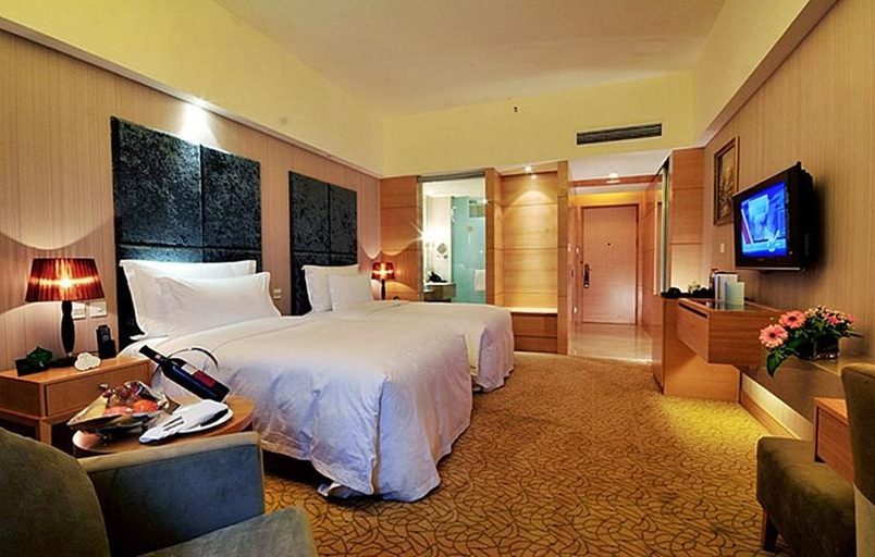 Bedroom 3, Baiqiang International Hotel , Shiyan Century Top 100, Shiyan