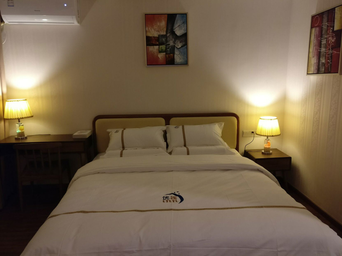 Bedroom 4, Youzhan Riverview Apartment (Guangzhou Nansha Wanda Branch), Guangzhou