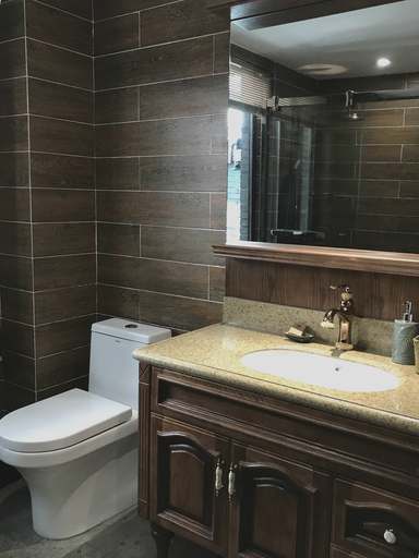 Bathroom 3, Zhangshe Courtyard Hotel, Hangzhou