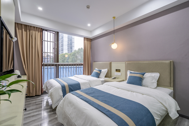 Bedroom 2, Hangzhou mingzuo business hotel, Hangzhou