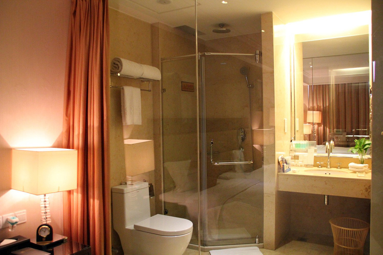 Bathroom 3, Haiyi Fino Hotel (Swan Lake Branch）, Jingmen