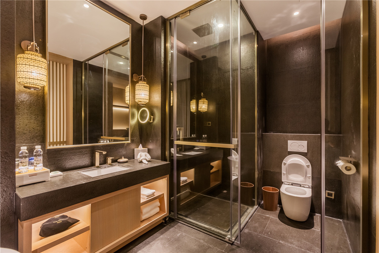 Bathroom, Sanjiang Jolie Vue Boutique Hotel, Liuzhou