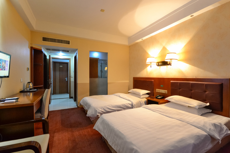 Bedroom, Hongmei Business Hotel, Taizhou