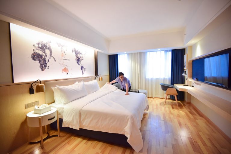 Bedroom 2, Kyriad Marvelous Hotel ShantouHigh-Speed RailwayStation, Shantou