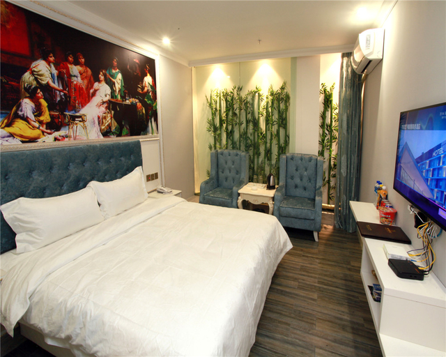 Bedroom 4, 88 Chain Hotel, Zhuhai
