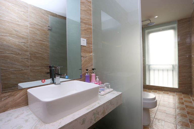 Bathroom 2, Aishang Hotel (Chengdu Tianfu Third Street Subway Station), Chengdu