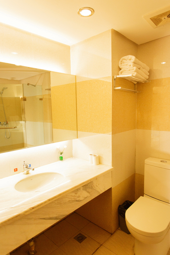 Bathroom 3, Yinchuan Jinfeng Wanda Mango Smart Theme Hotel, Yinchuan