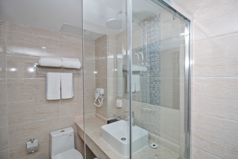 Bathroom 3, Gujing Junlai Hotel (Xinhua University Dashushan), Hefei