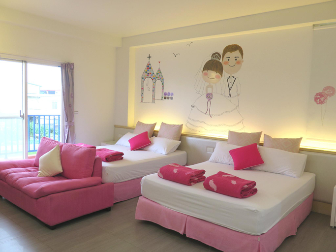 Bedroom 2, super cheap Homestay, Yilan