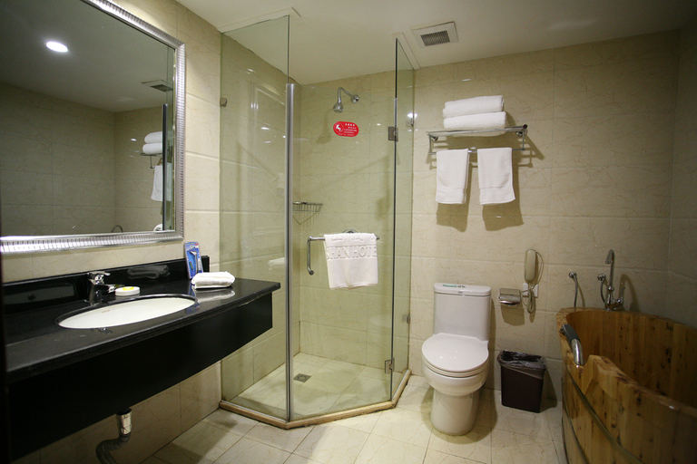 Bathroom 2, xi shan hotel, Taiyuan