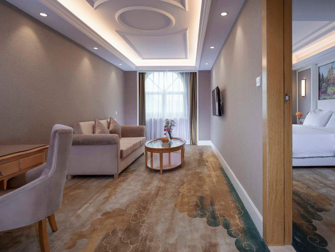 Bedroom 2, Vienna Hotel Shenzhen Pingdi Huancheng South Road, Shenzhen