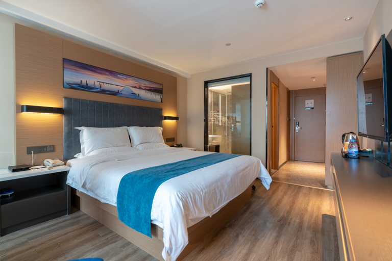 Bedroom, Yeste Hotel Ningming Bus Terminal, Chongzuo