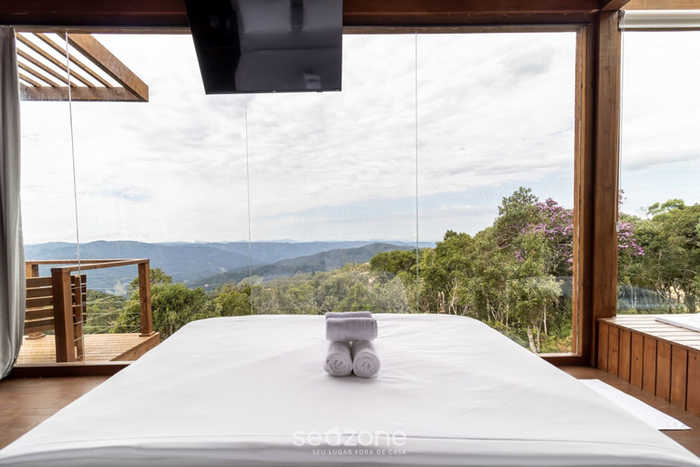 Bedroom, Cabana Vista Serra em Anitápolis VST032, Anitápolis
