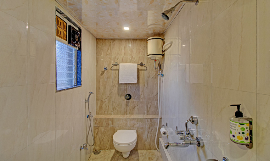 Bathroom 4, Sai Samrat Resort, Satara