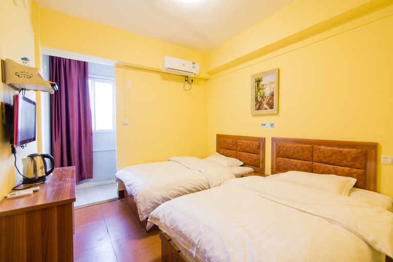 Bedroom 2, Tangpin Express Hotel (Nanyang Central Hospital Branch), Nanyang