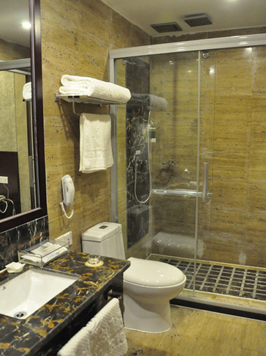 Bathroom, Tian E Hu Hotel, Jingdezhen