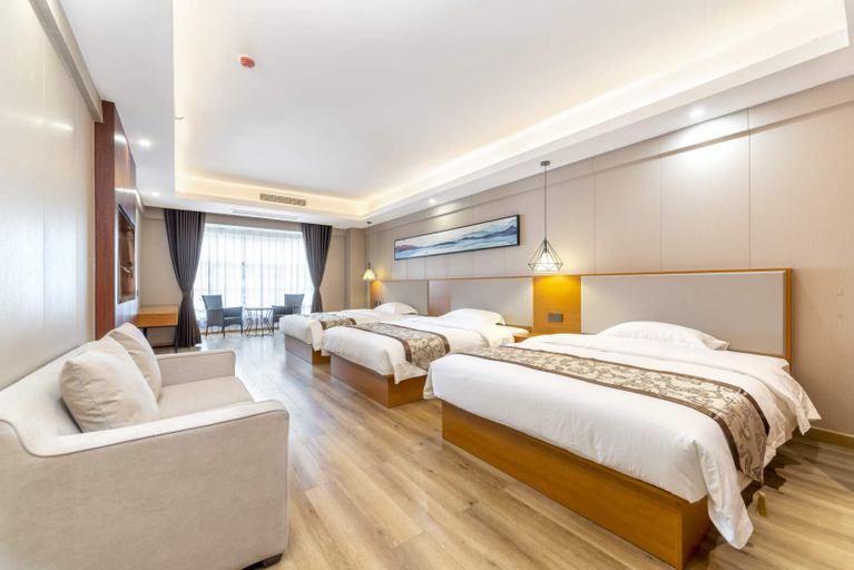 Bedroom, Yintong Holiday Inn(Tai'an Fangte Branch), Tai'an