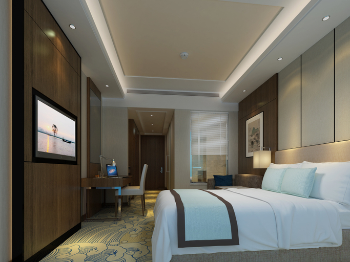 Bedroom, Micro Lake Hotel, Jining