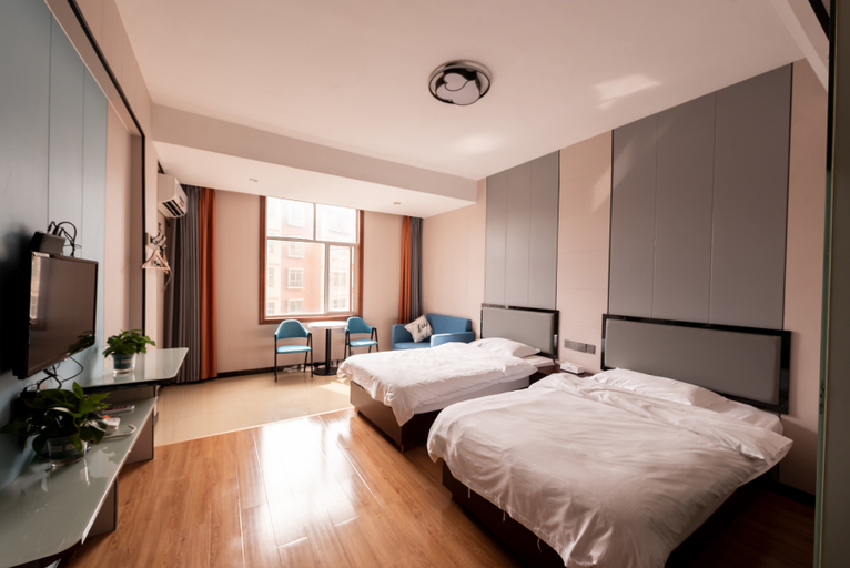 Bedroom 2, Junyi Chain Hotel (Yudu Longzheng Plaza), Ganzhou