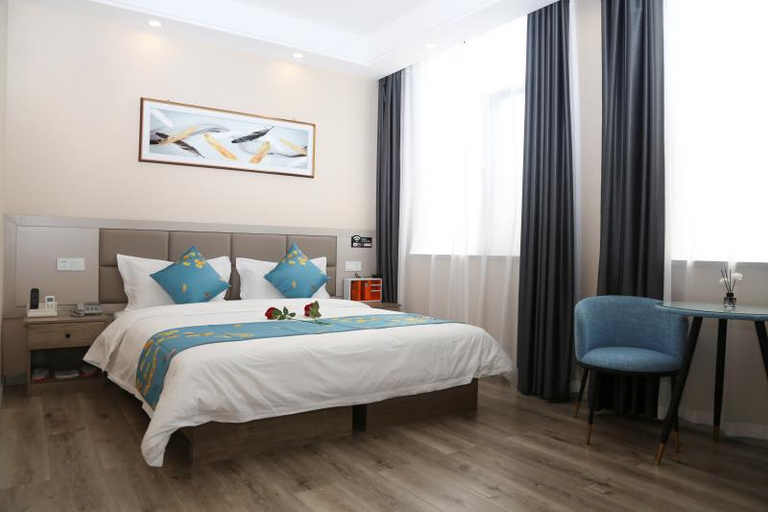 Bedroom, Shell Hotel Shanxi Jinzhong Taigu Railway Station, Jinzhong