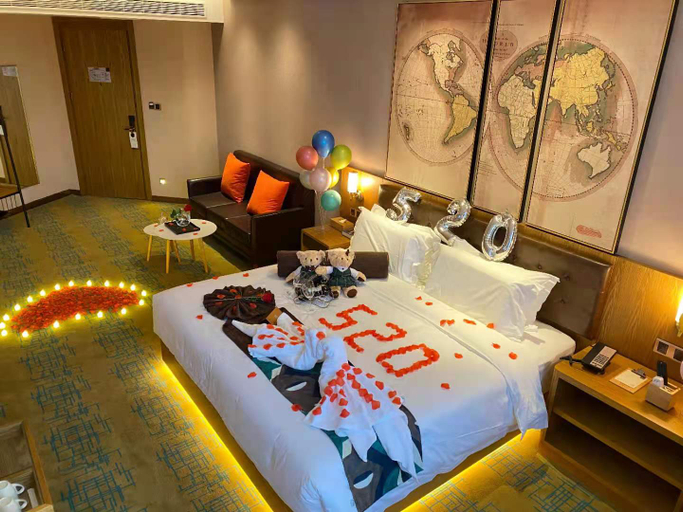 Bedroom 2, James Joyce Coffetel Mudanjiang Train Station Pedestrian Street, Mudanjiang