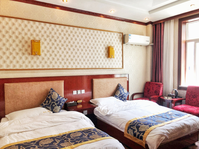 Bedroom, Jiarong Gangwan Business Hotel, Ngawa Tibetan and Qiang
