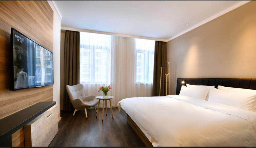 Bedroom 2, Hanting Premium Hotel Wenzhou Yueqing Lecheng, Wenzhou