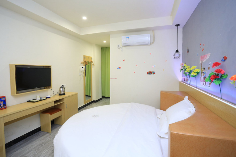 Bedroom 2, イミ(Yimi)ホテル(広州東圃地下鉄駅)(逸米酒店(广州东圃地铁站店)), Guangzhou