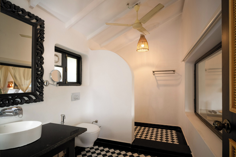Bathroom 4, Goa Crescent Resort - A Hilltop Seaview Escape, North Goa